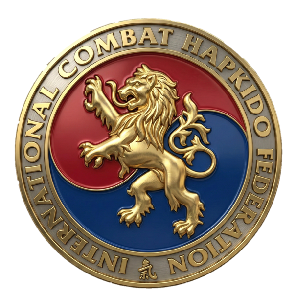 International Combat Hapkido Federation logo stiliseeritud kujul